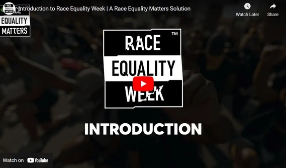 Race Equality Week video introduction