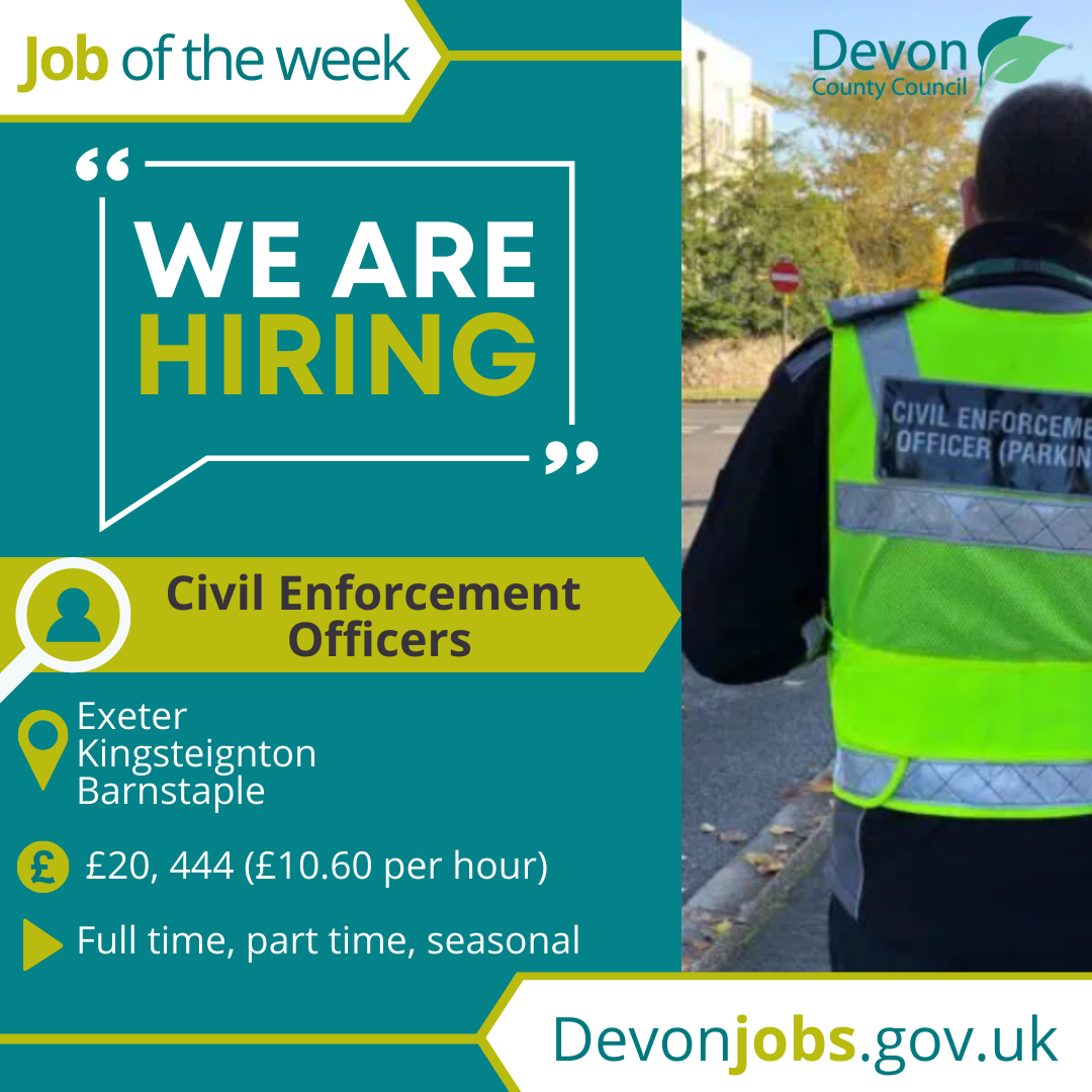 Job of the week - civil enforcement officers