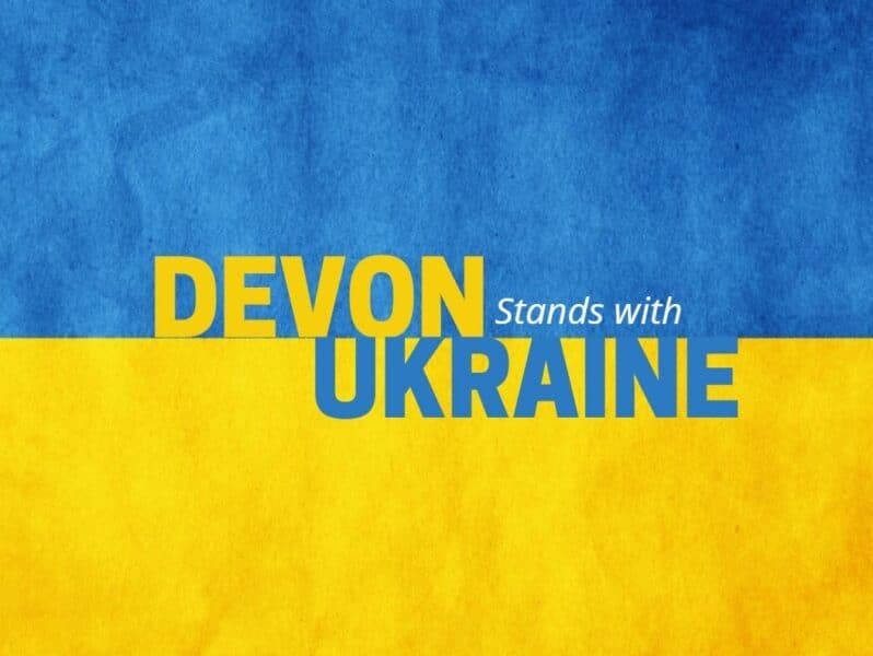 Devon stands with Ukraine