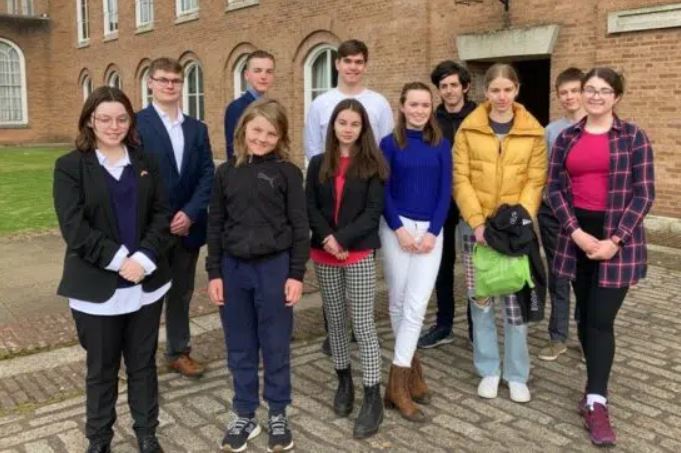 youth parliament team meet for the first time