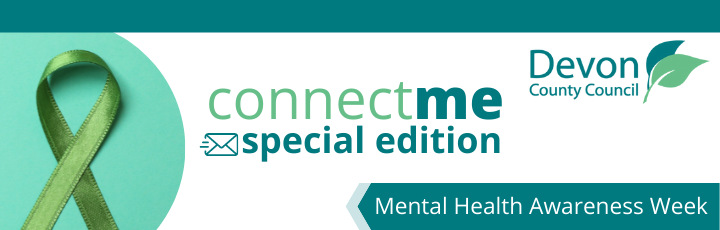 Mental Health Awareness Week Connect Me special header