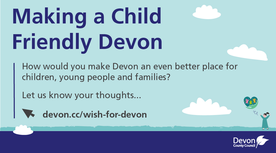 Making a Child Friendly Devon logo