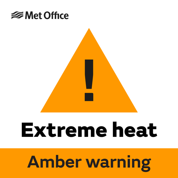 Met Office Amber Heat Warning