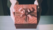 gift box with a bow