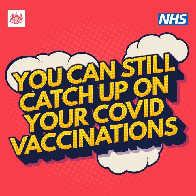 You can still catch up on your COVID Vaccinations
