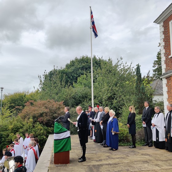 Proclamation at County Hall