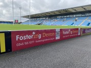 A sports pitch somewhere in Devon