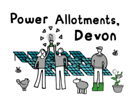 Power Allotments Devon logo