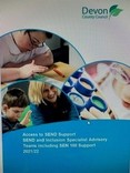 Picture of front cover of Access to SEND Support form