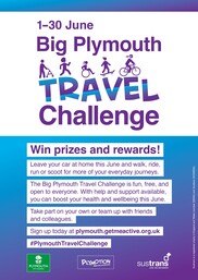 Big Plymouth Travel Challenge poster