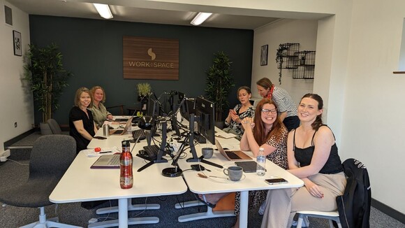 Coworking collaboration for Devon's Women in Business