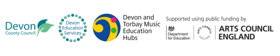 Funded by DfE and Arts Council England logo