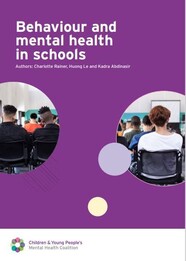 Front cover of Behaviour and mental Health report 