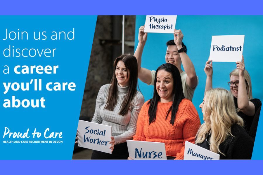 Join us an find a career that you'll care about - Proud to Care