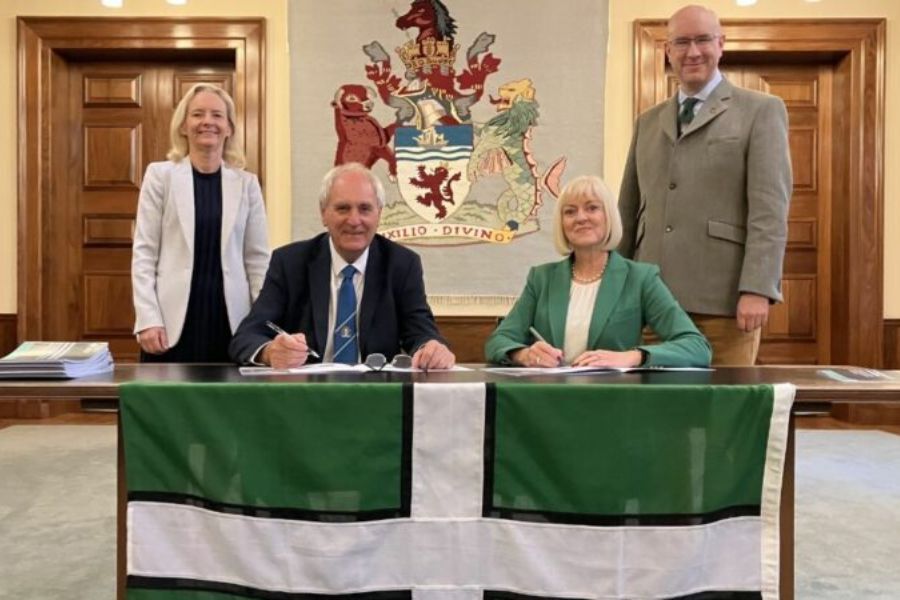 Signing of the Devon Civic University Agreement