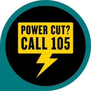 Power cut, call 105
