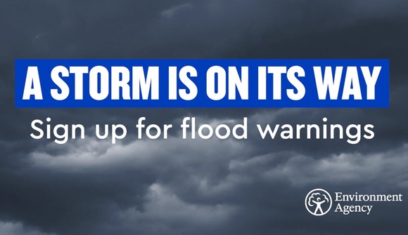 Sign up for flood warnings