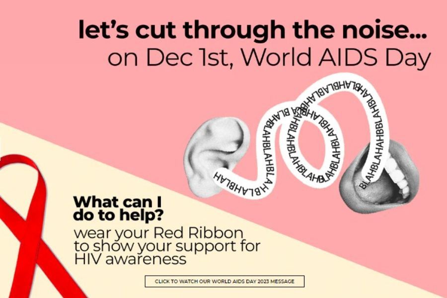 Eddystone Trust logo and advert for Wolrd AIDS Day