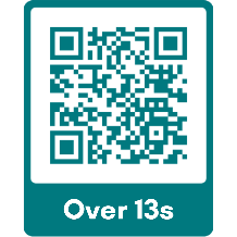 Over 13's QR Code for Feedback