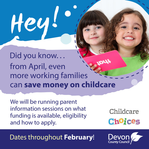 Want to know more about funded childcare? Information sessions in February.