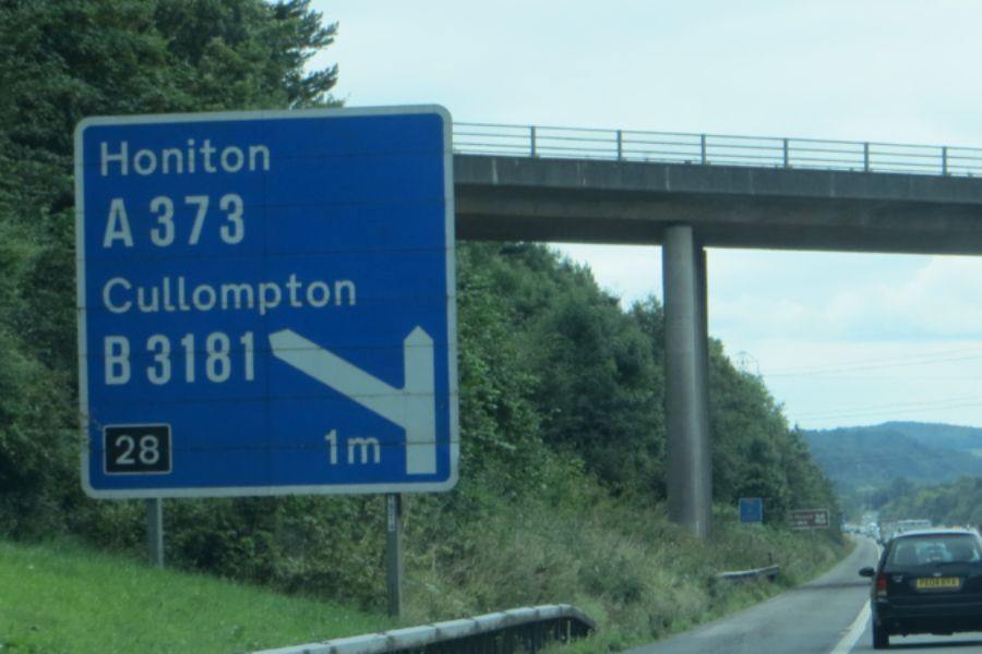 M5 Junction sign