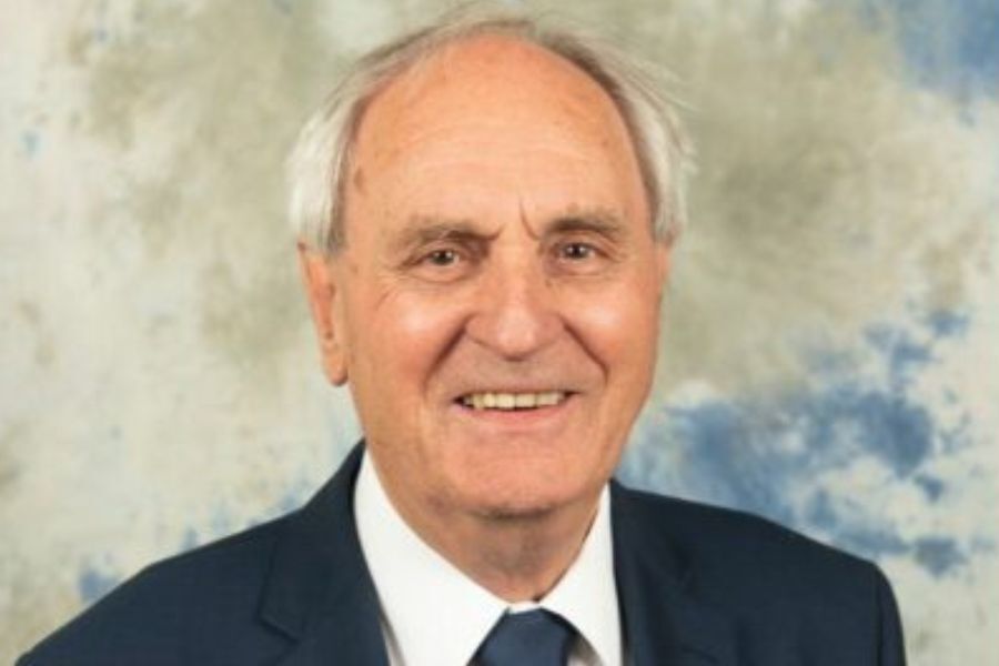 Councillor John Hart, Leader of Devon County Council.