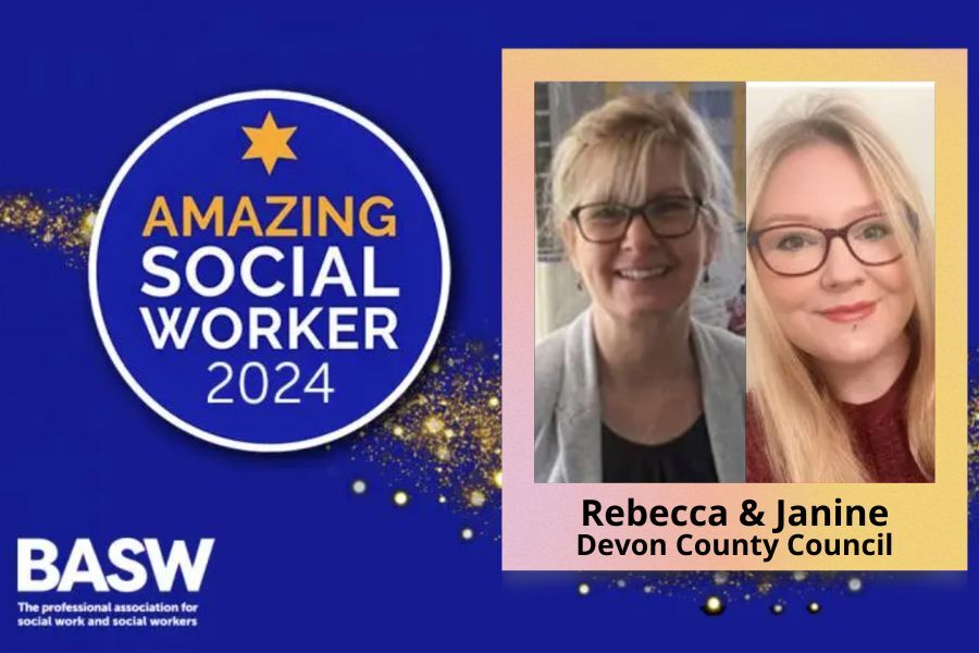 Amazing Social Workers, Rebecca and Janine
