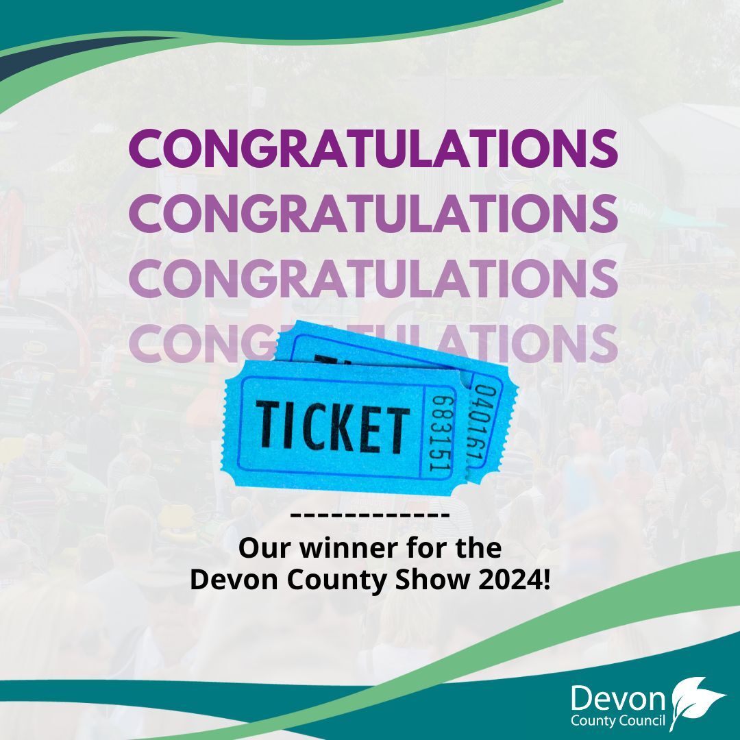 Congratulations to our competition winner