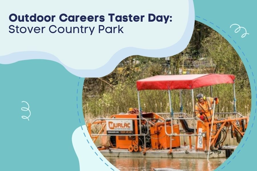 Outdoor careers taster day at Stover