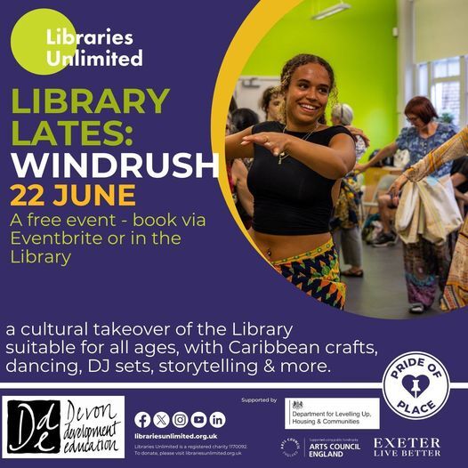 Library Lates Windrush event