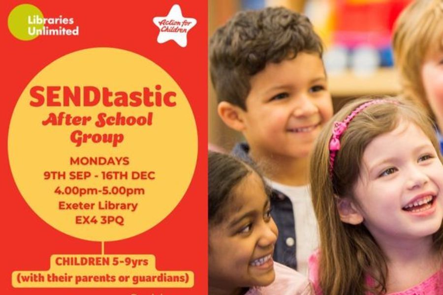 SENDTASTIC after school group at Exeter Library