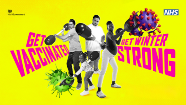 Get Vaccinated, Get Winter Strong NHS campaign