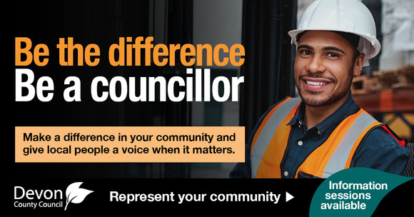 Be the difference, be a councillor campaign graphic