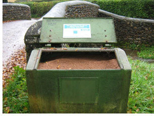 a grit bin