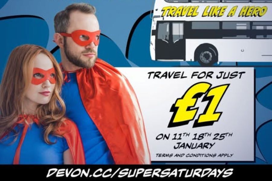 Super Saturdays. Travel Like a Hero!