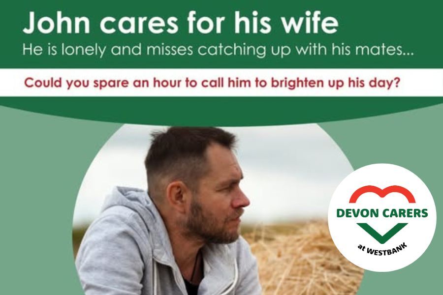 Volunteer with Devon Carers