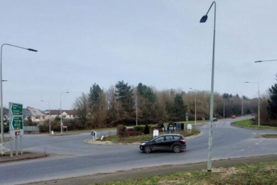 Bishops Tawton roundabout