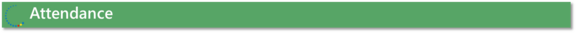 Attendance