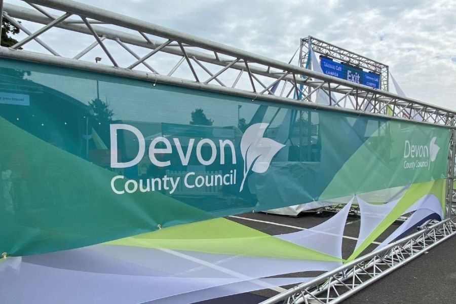 DCC stand at Devon County Show