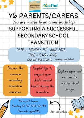 Supporting a successful secondary school transition  