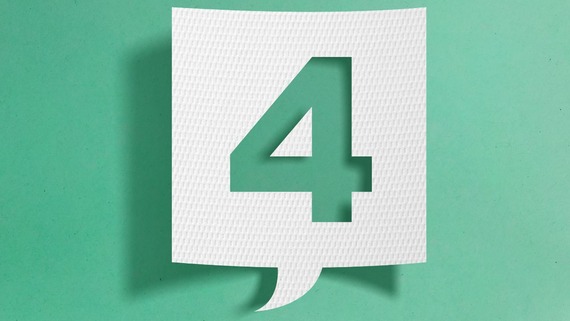 4 in speech bubble