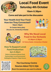 poster for food event