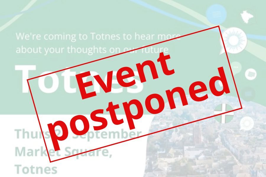 Totnes LGR event postponed