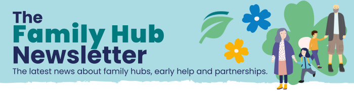 The Family Hub Newsletter header