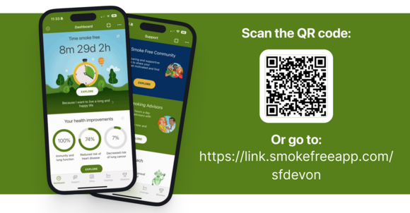 Devon stop smoking app