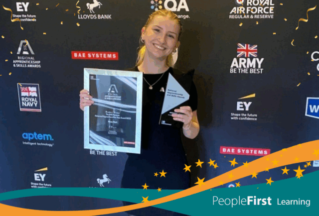 Neve Hart wins regional apprentice award