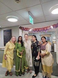 Festival lights celebration