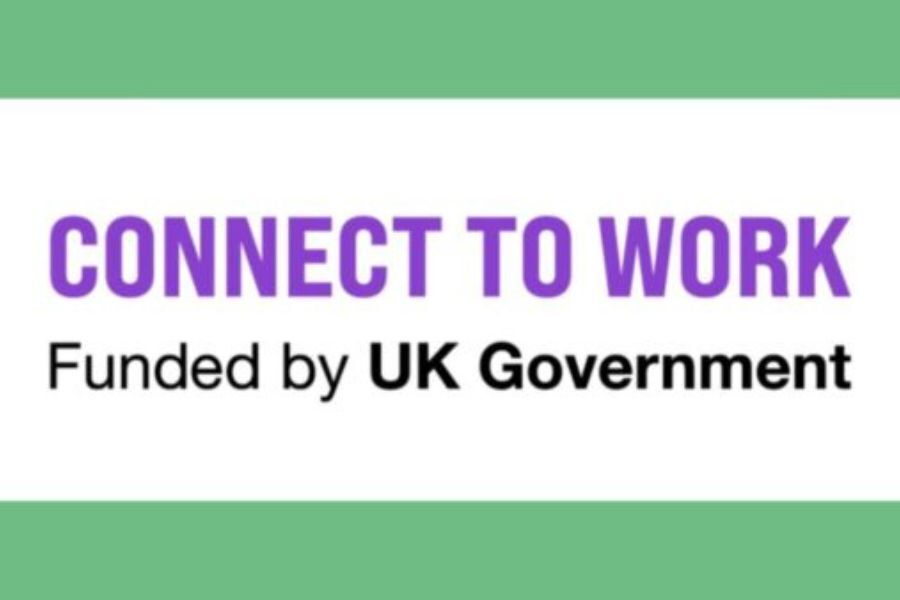 Connect to Work logo. Funded by the government