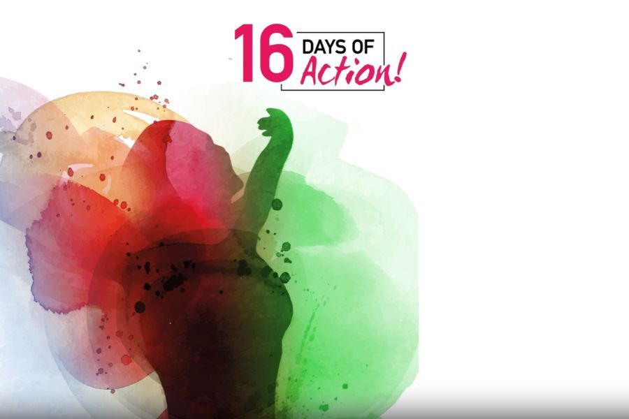 16 Days Of Action logo