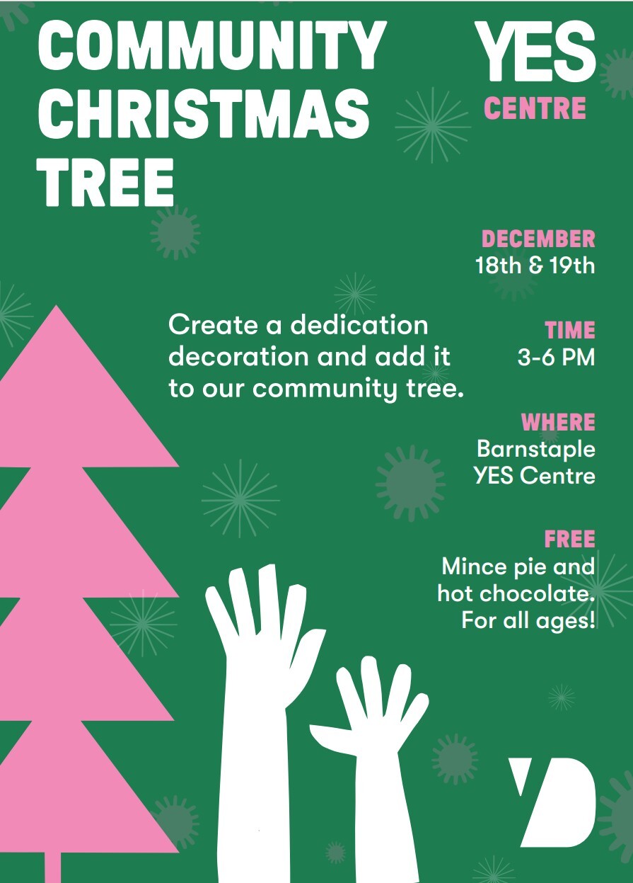 Yes Centre Christmas Event for Young Devon